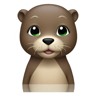 swimwear otter sticker