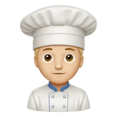 chef's hat sticker