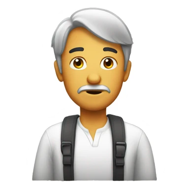 guy being confused sticker