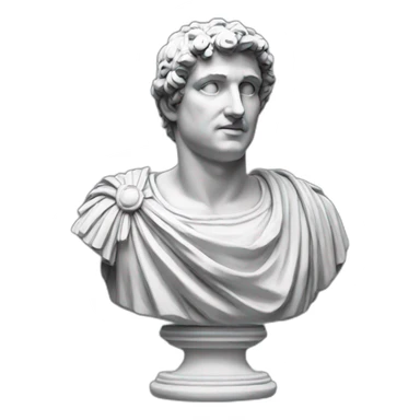 Roman statue sticker