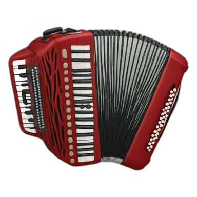 Accordéon sticker