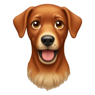 red dog coffee sticker