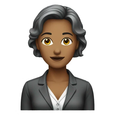 secretary (woman) sticker