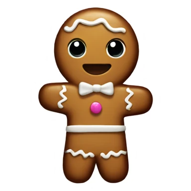 gingerbread sticker