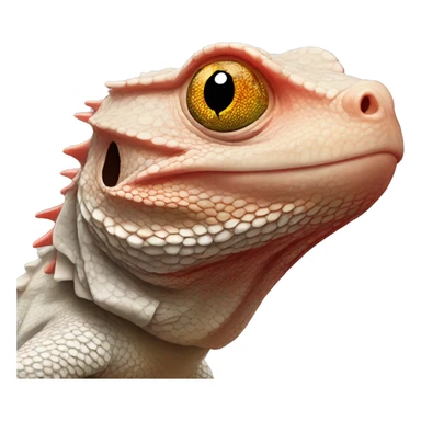Red Pogona sticker