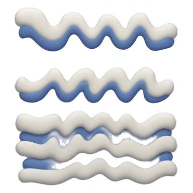 Text that says “vibes” in a wavy font sticker