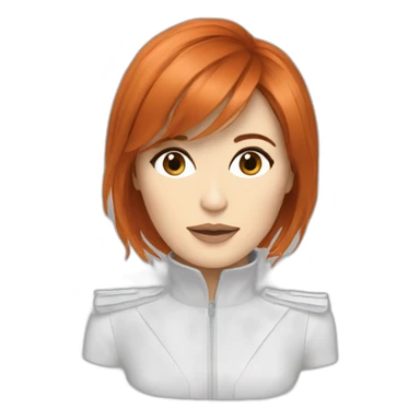 Mylène Farmer artichaut sticker