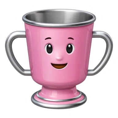 Stanley pink cup sticker