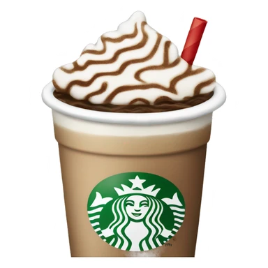 Starbucks Christmas Coffee Drink sticker