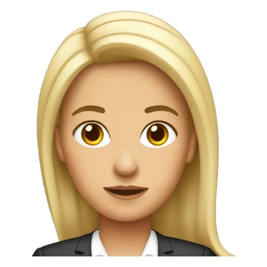 Country club female lawyer sticker