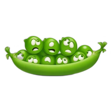 peas in a pod sticker