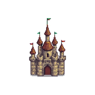 A big castle sticker