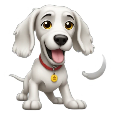 Snoopdog dancing sticker