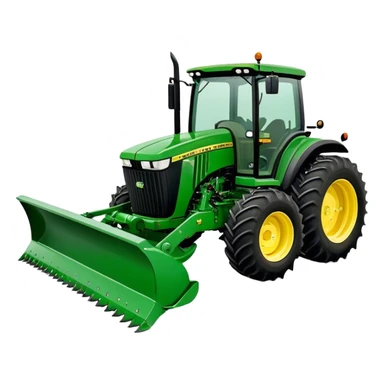 Plow - John Deere 644 (Model Year: 2022) (Iconic colour: Green) sticker