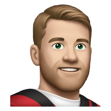 Nebraska cornhuskers logo with Patrick Mahoney sticker