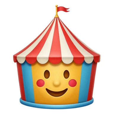 Emoji de circo  sticker