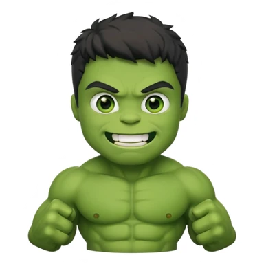 Hulk and its also cute sticker