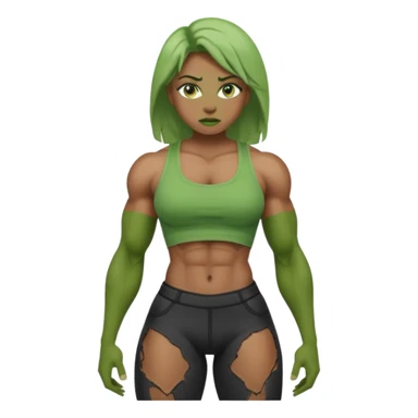 hulk de mulher maravilh sticker