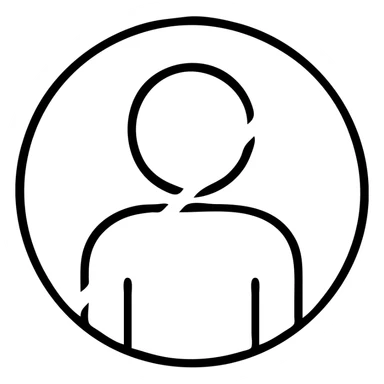 a clear and simple icon of a person inside a circle with a red diagonal line crossing through it, indicating no entry or not allowed sticker