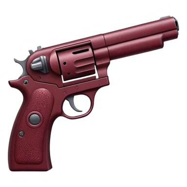maroon pistol sticker