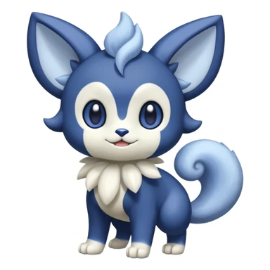 Purloin-Espurr-Meowstic-Fakémon-hybrid-creature (full body)  sticker