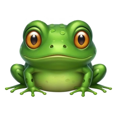 frog looking disgusted  sticker