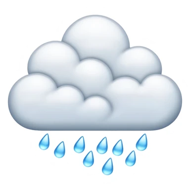 snowing cloud sticker