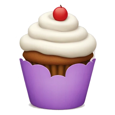 Cute cupcake sticker