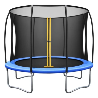 basic trampoline sticker