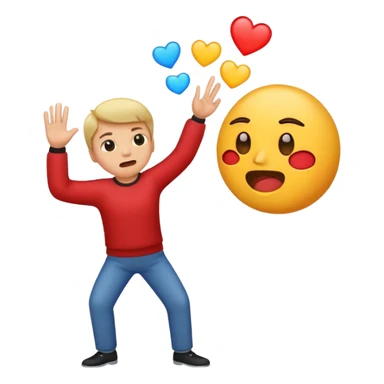 smacking another emoji  sticker