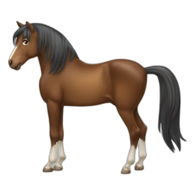 Cheval isabelle sticker