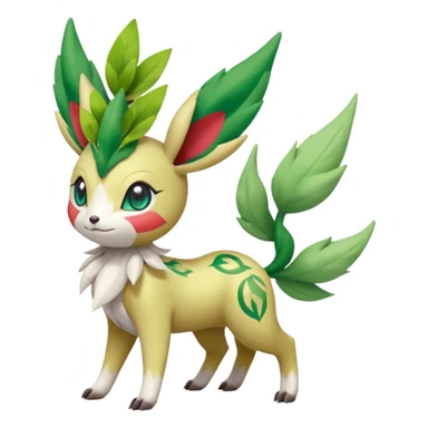 Meloetta-Shaymin-Leafeon-Pokémon-Fakémon-creature sticker