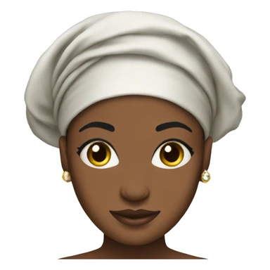 Nigerian gele  sticker