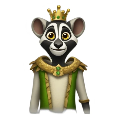 king julian sticker