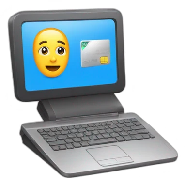 Pc avec carte sim sticker