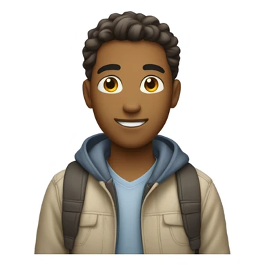 chill guy smirk sticker