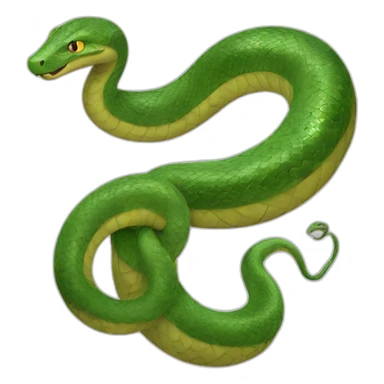 Serpent dans l’eur sticker