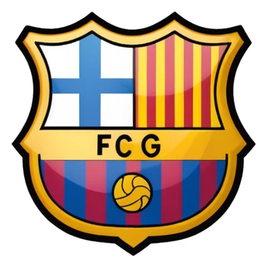 logo barcelona sticker
