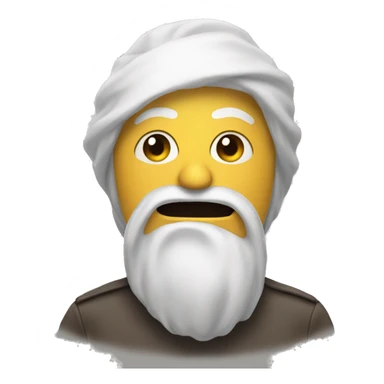 Emoji qui fume sticker