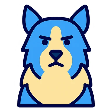 strict sheepdog sticker