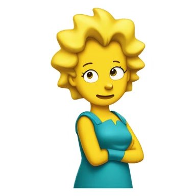 Maggie simpson sticker