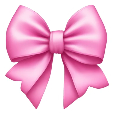 Pink bow sticker