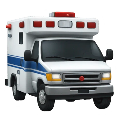 ambulance pleasure emotion sticker