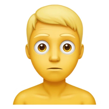 Yellow dude saying am I muted sticker