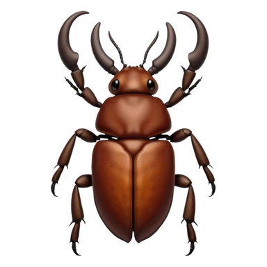 rhinoceros beetle sticker