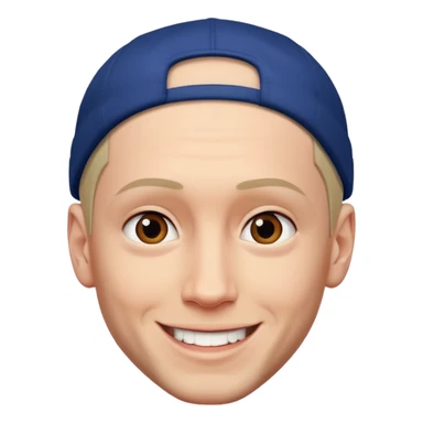 happy eminem sticker