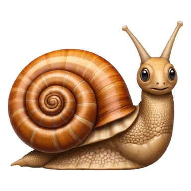 snail + anatomical heart sticker