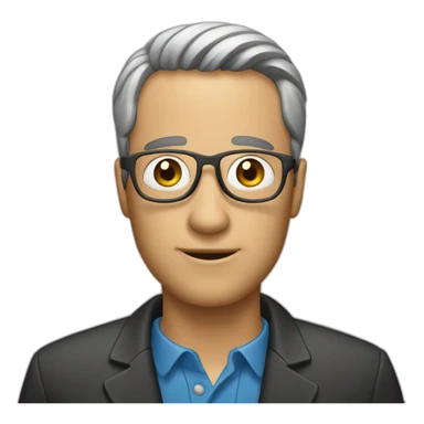 a-man-with-smartphone sticker