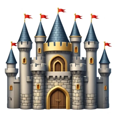 luxurious castle sticker
