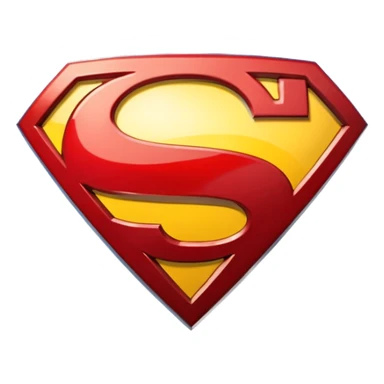 Superman logo sticker